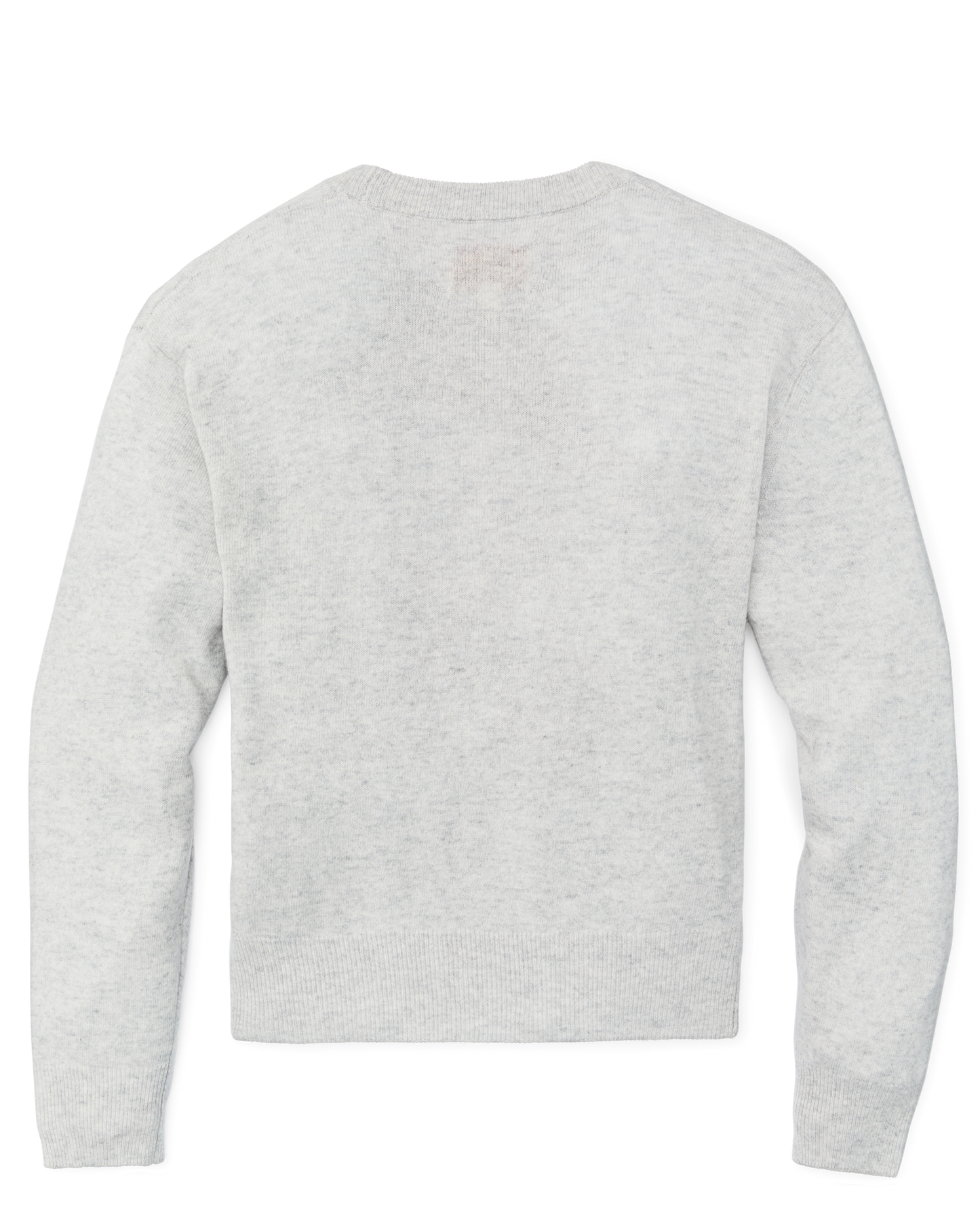 Women's Graphic Wool Sweater - Heather Gray