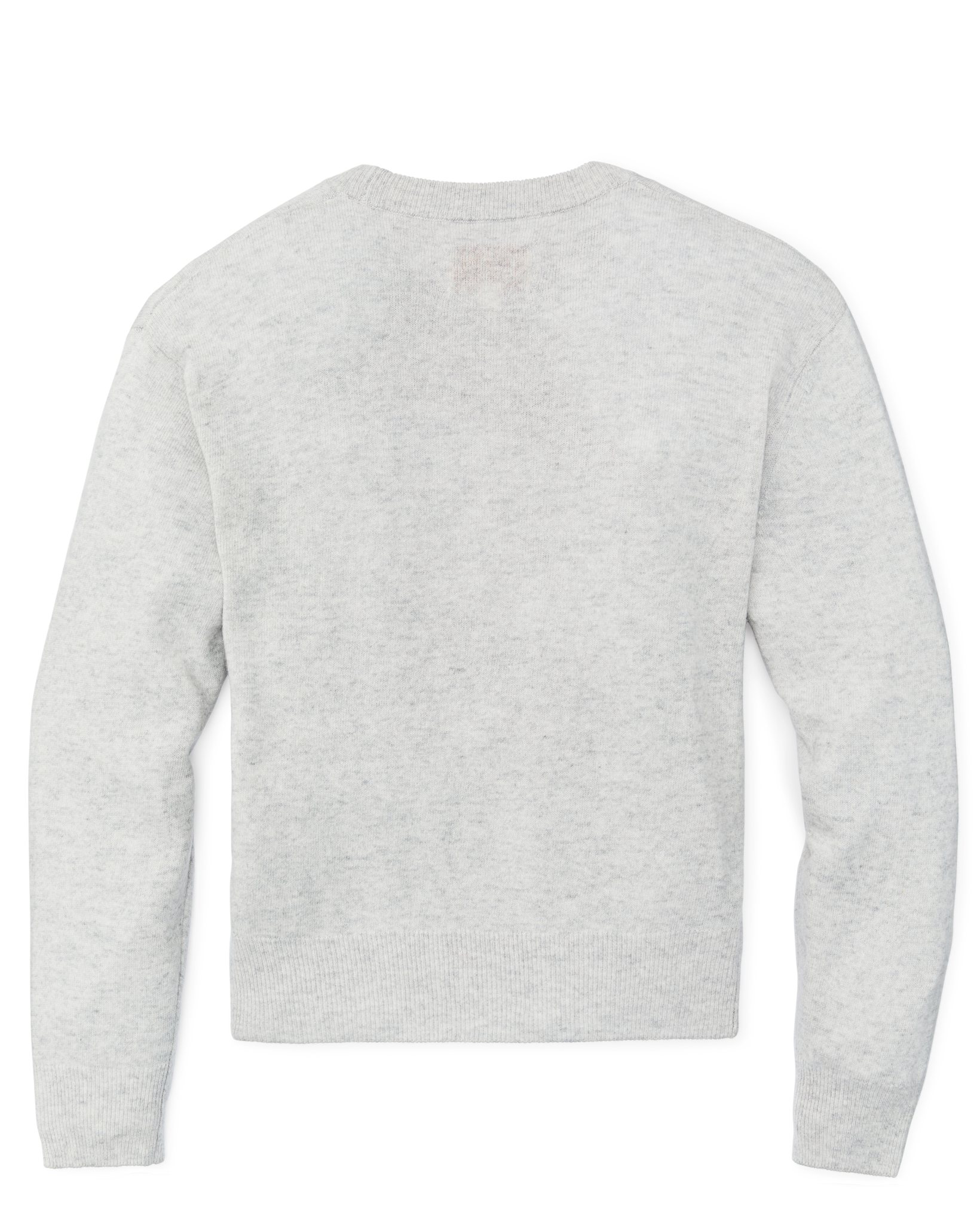Women's Graphic Wool Sweater - Heather Gray