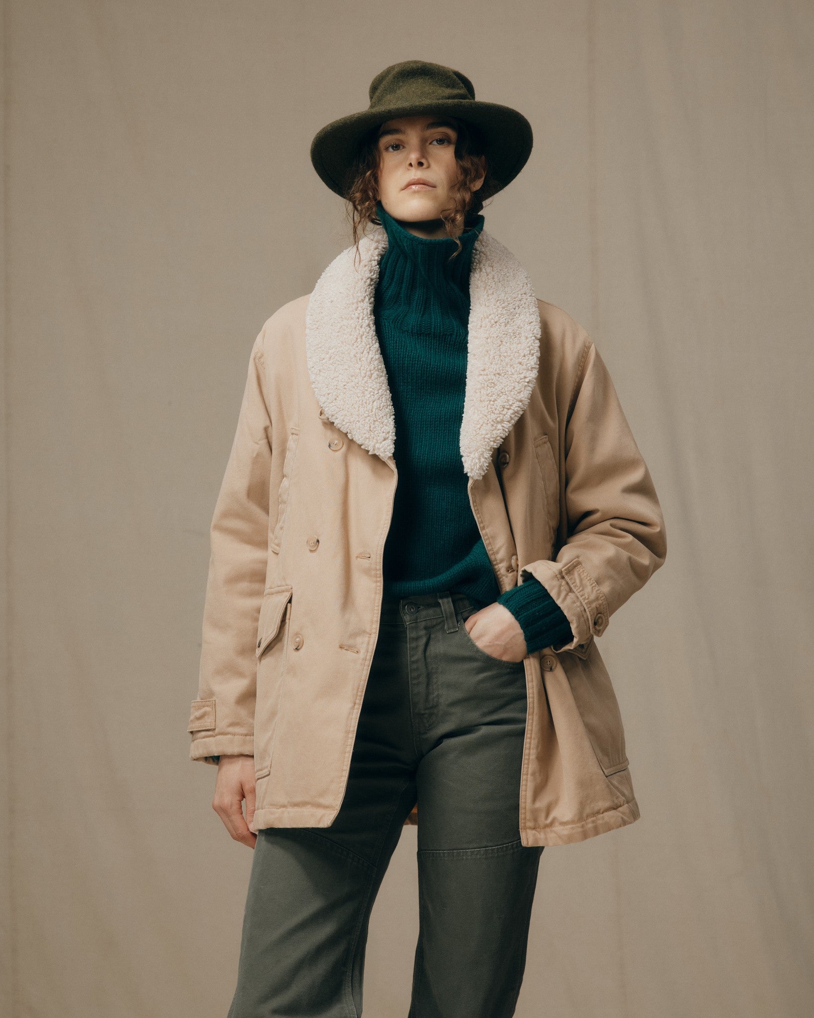 Women's Canvas Packer Coat - Natural | Filson