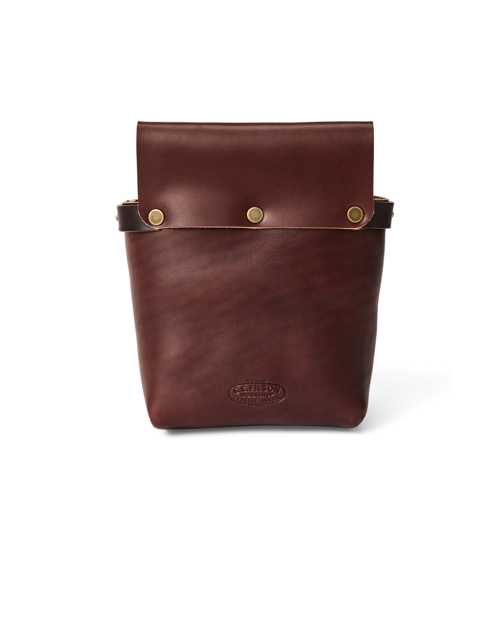 Workshop Leather Belt Pouch - Brown