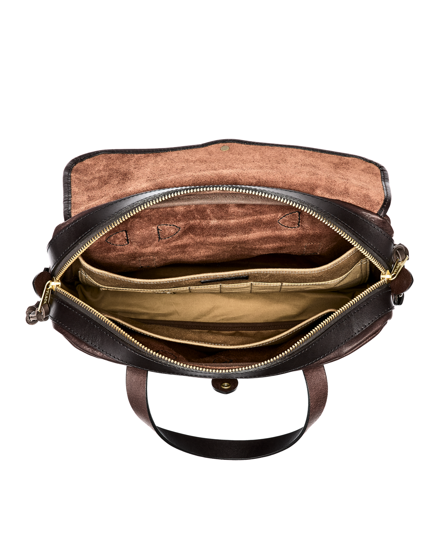 Heritage Leather Original Briefcase - Ballard Brown