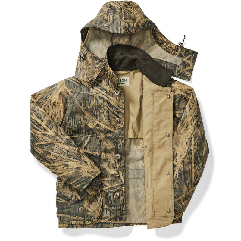 Filson X Mossy Oak Camo Shelter Cloth Waterfowl / Upland Coat - Mossy Oak Shadow Grass
