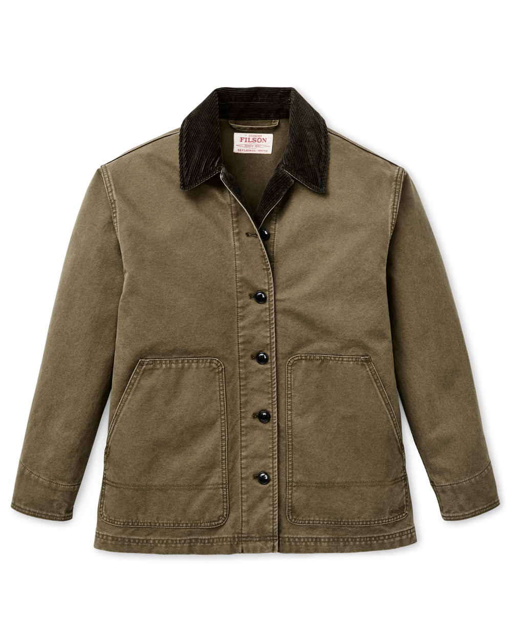 Women's Canvas Barn Coat - Marsh Olive