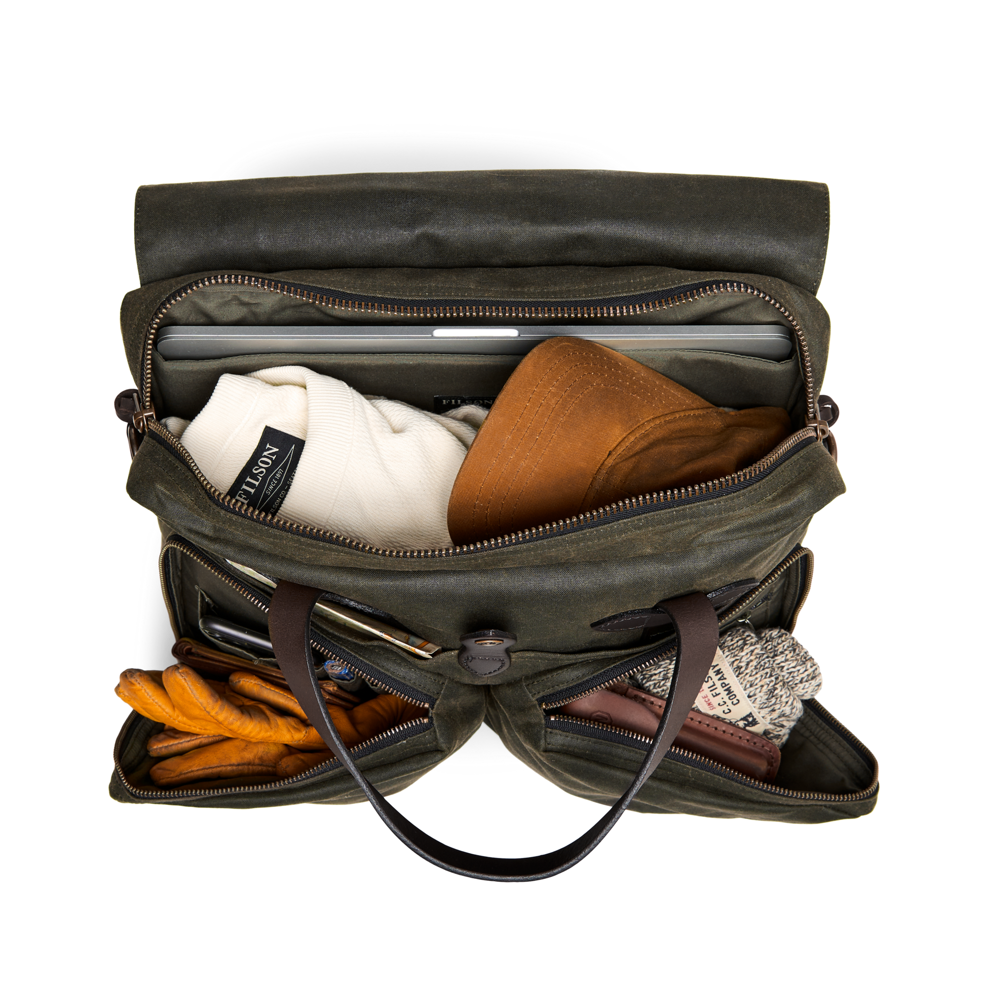 24 Hour Tin Cloth Briefcase | Filson 24 Hour Tin Cloth Briefcase | Filson