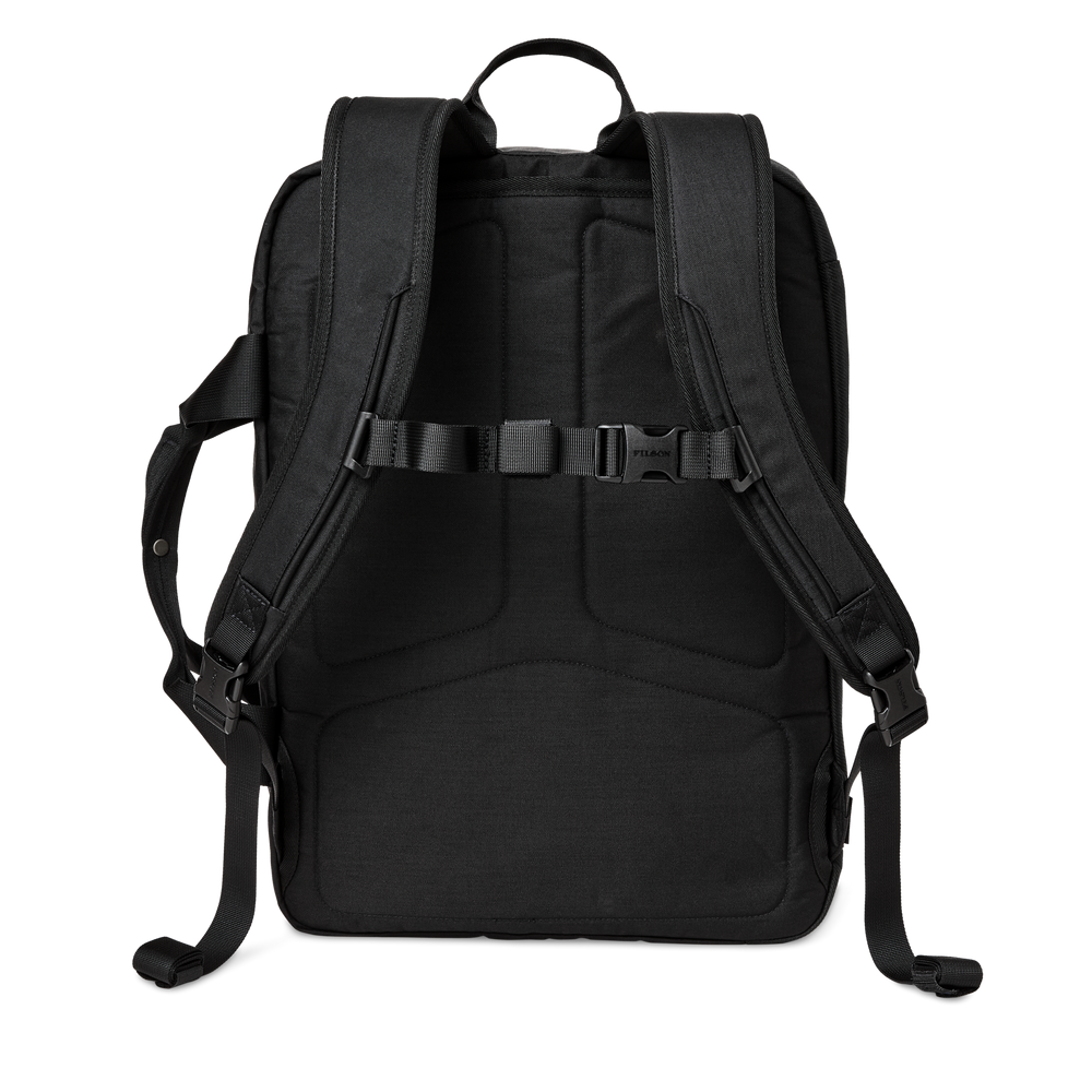 Alternate view of the Filson Surveyor Pullman Pack - Black