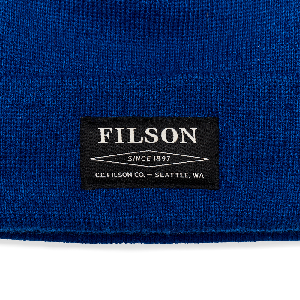 Alternate view of the Filson Acrylic Watch Cap - Blue