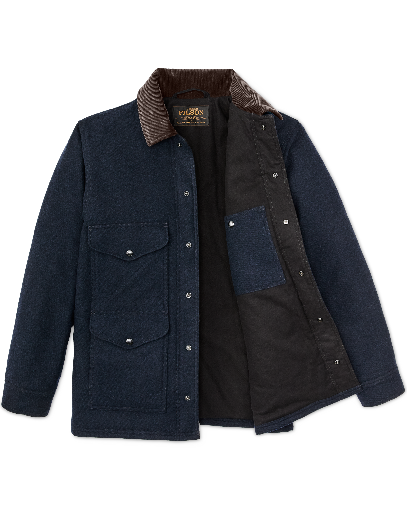 Spokane Insulated Cruiser Jacket - Navy | Filson Spokane Insulated Cruiser Jacket - Navy | Filson