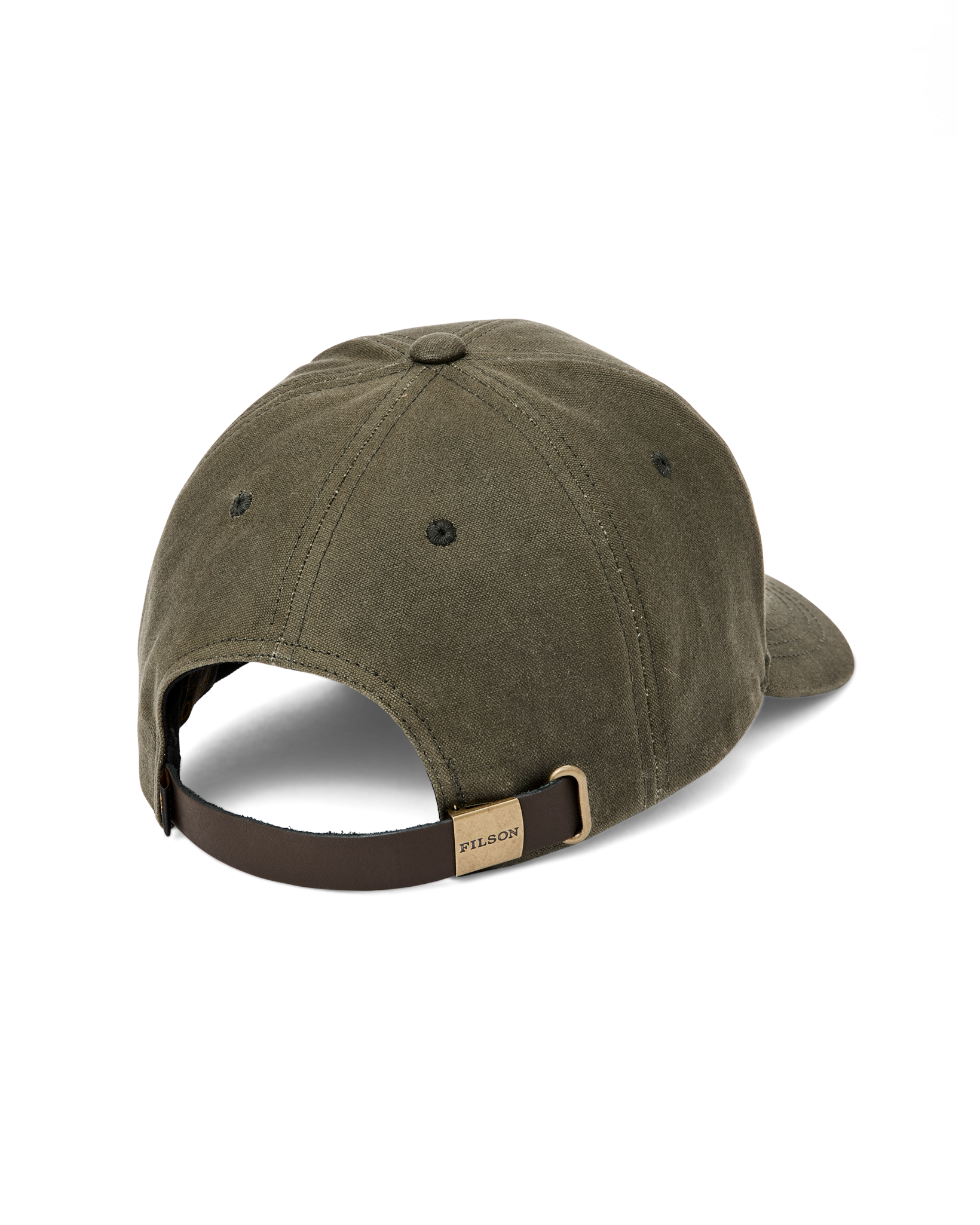 Bronco Filson Waxed Graphic Logger Cap - Otter Green | Filson