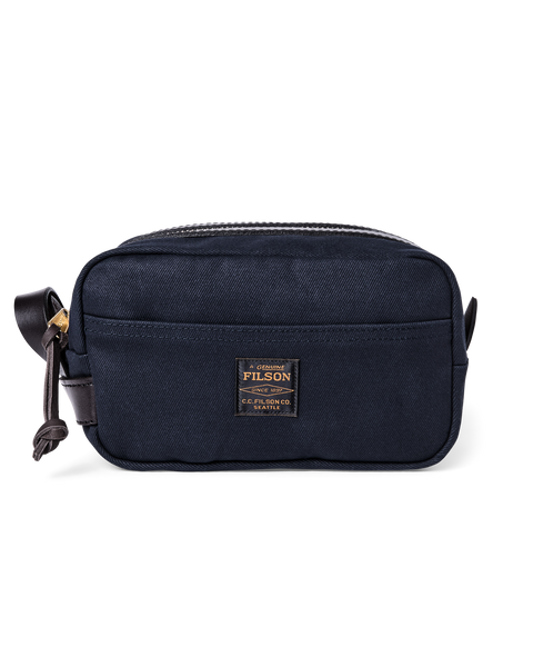 Rugged Twill Dopp Kit - Navy | Filson