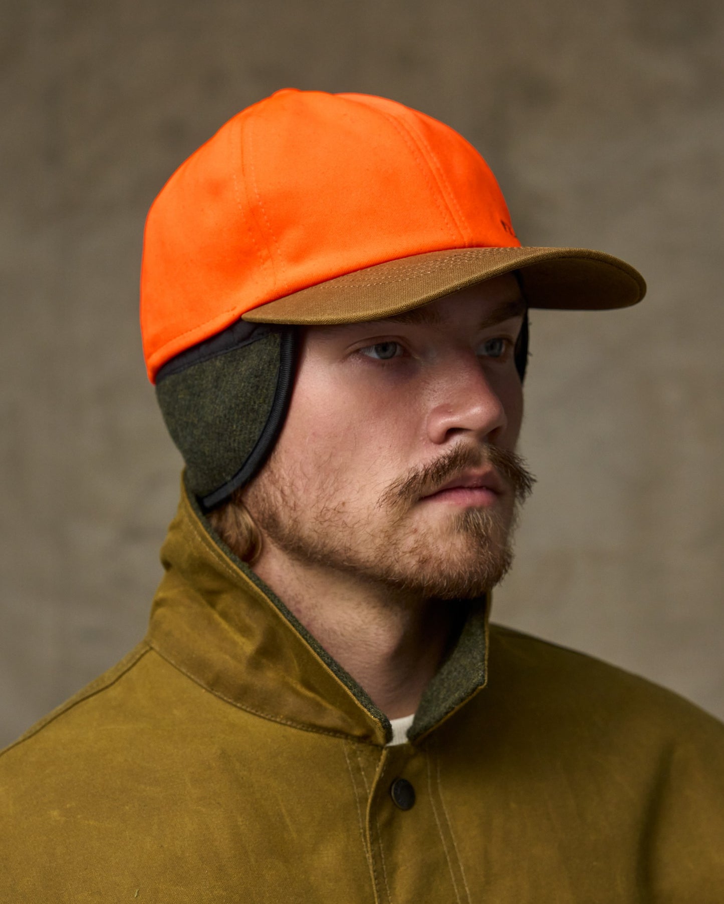 Insulated Blaze/tin Cloth Cap - Desert Tan / Blaze Orange