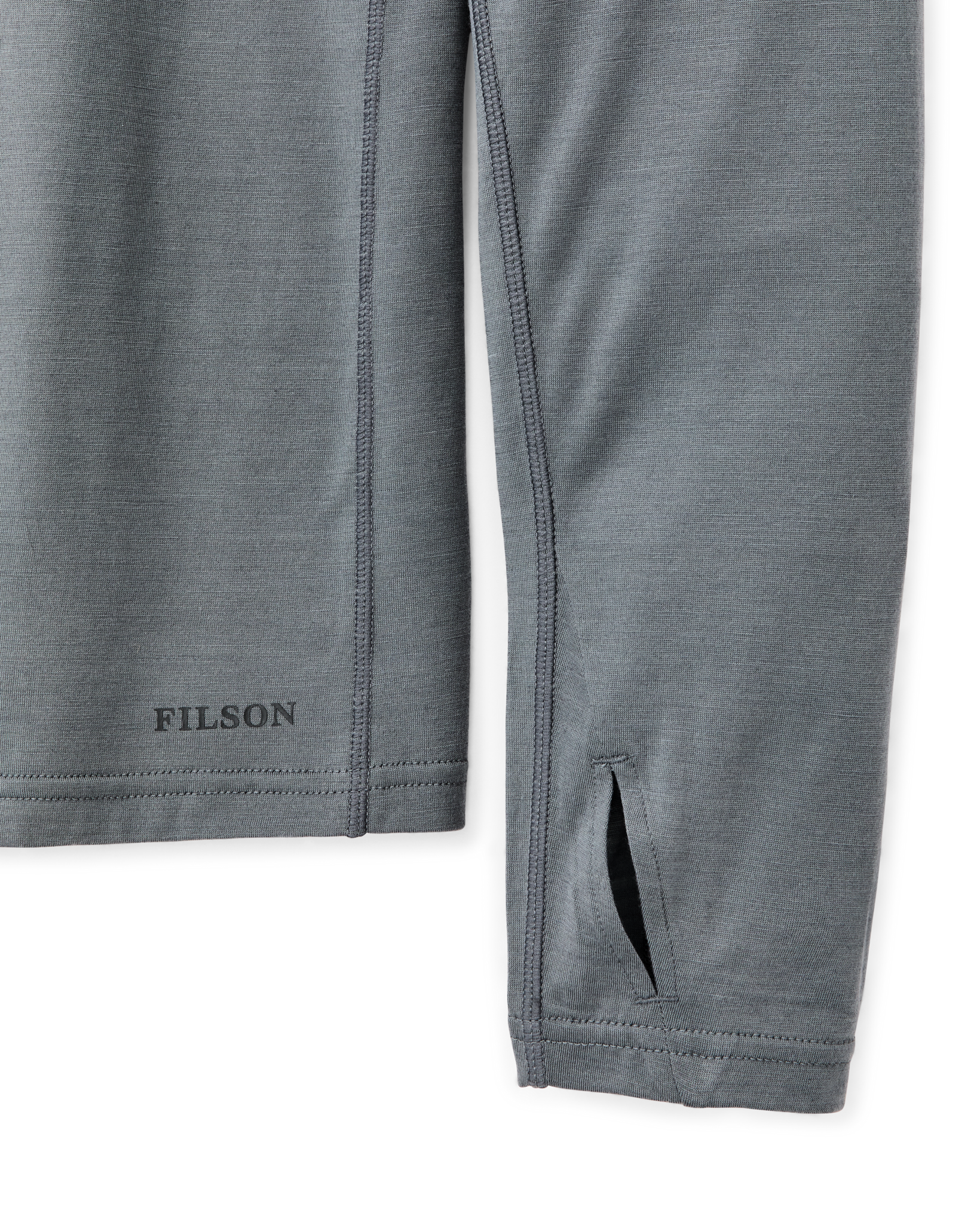 Wool-Blend UPF Hoodie - Sage Gray