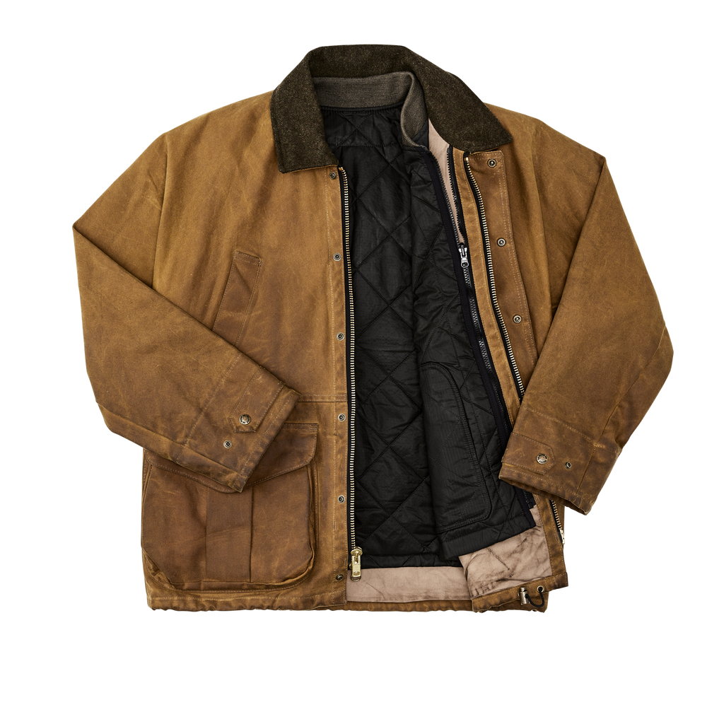 Alternate view of the Filson Eagle Plains Vest Liner - Charcoal / Black