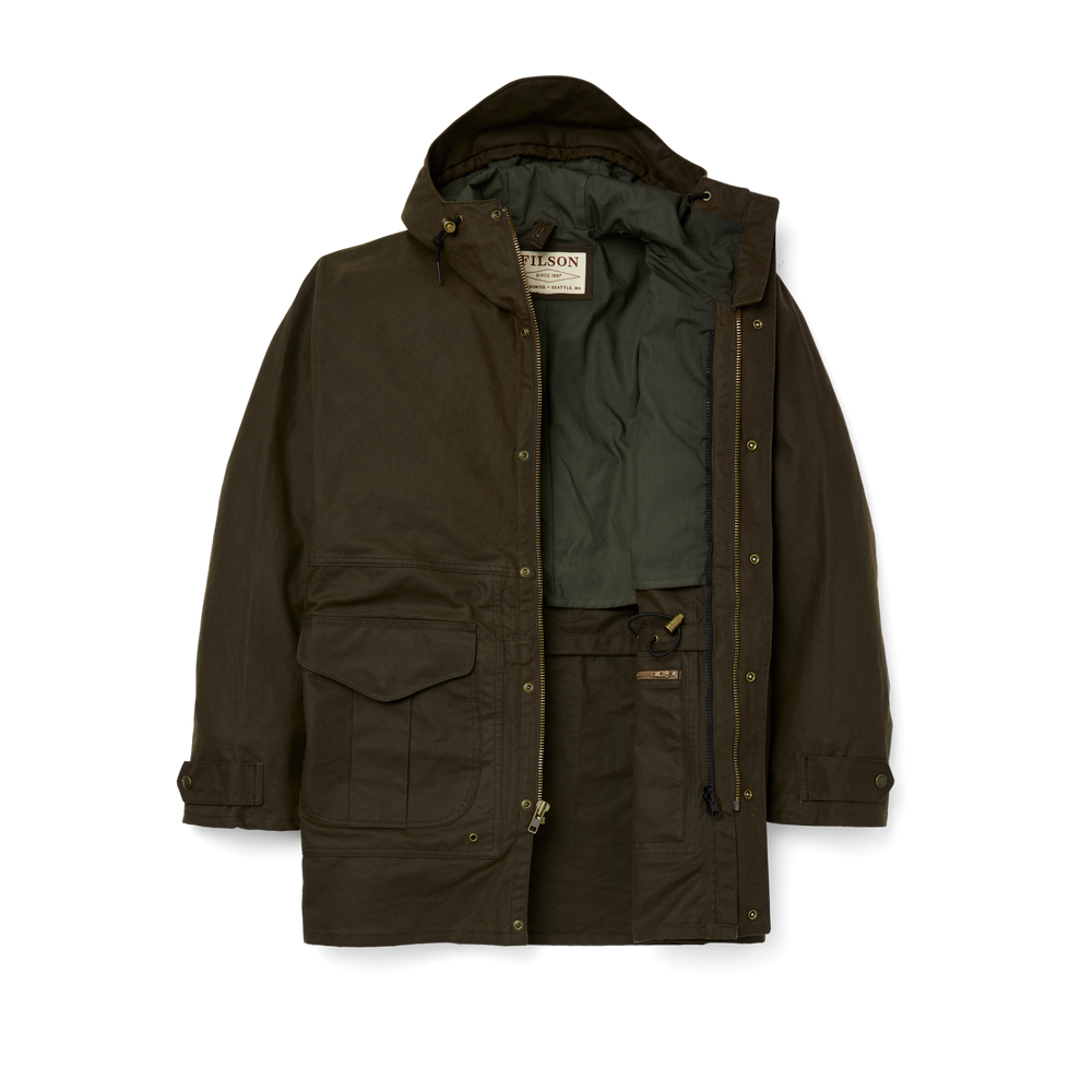 Alternate view of the Filson All Season Rain Coat - Root