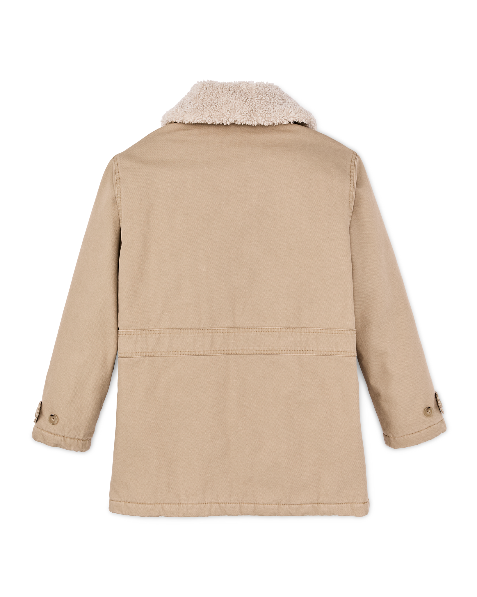 Alternate view of the Filson Women's Canvas Packer Coat - Natural