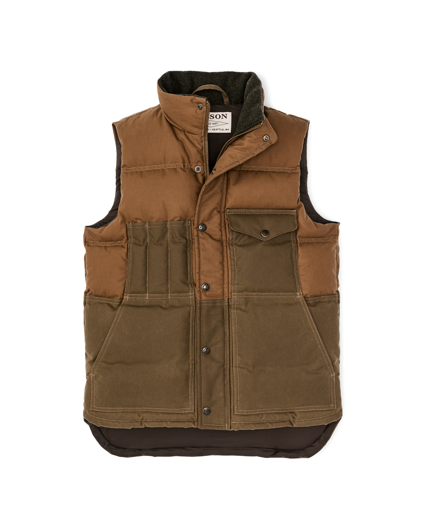 Down Cruiser Vest - Dark Tan