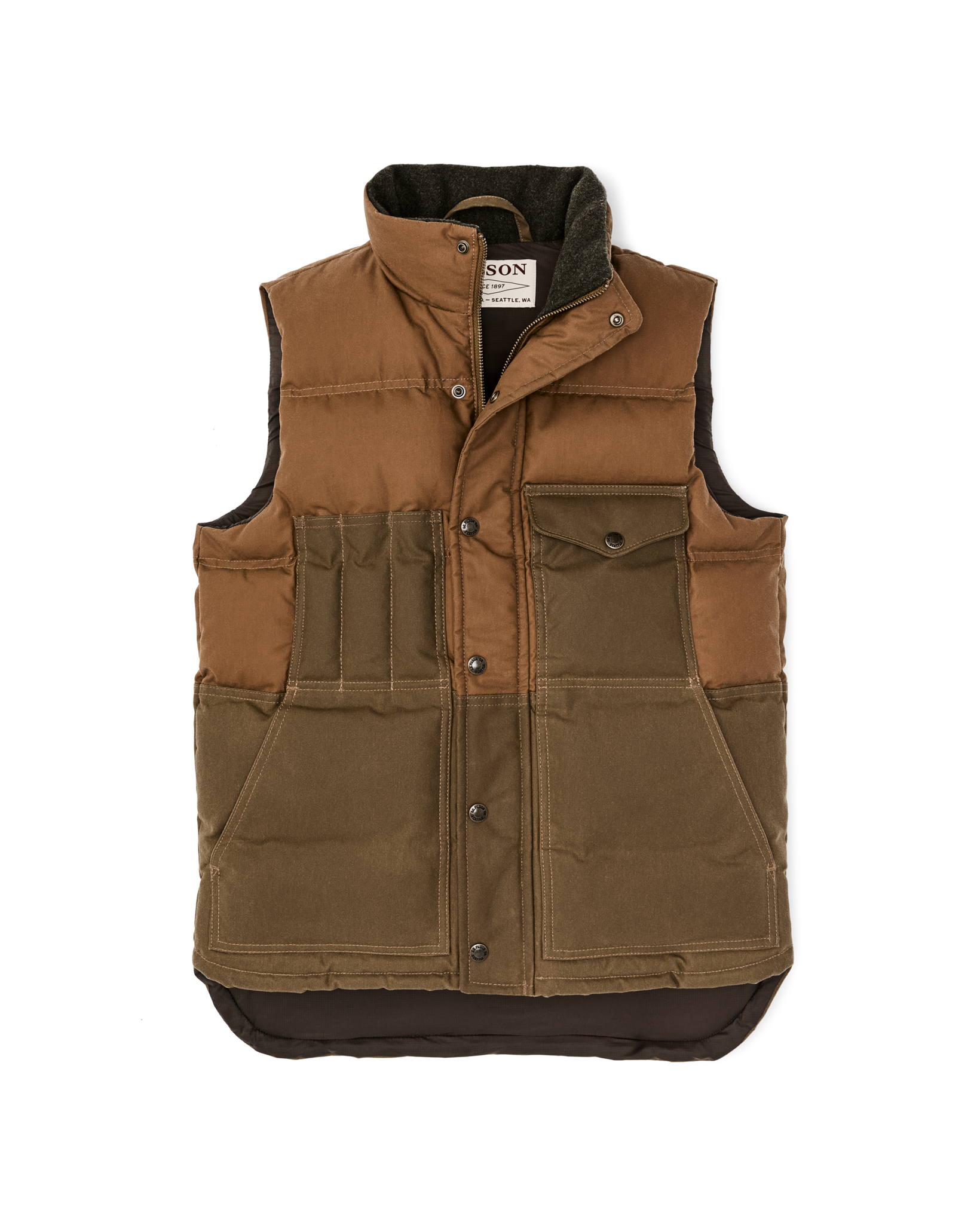Down Cruiser Vest - Dark Tan