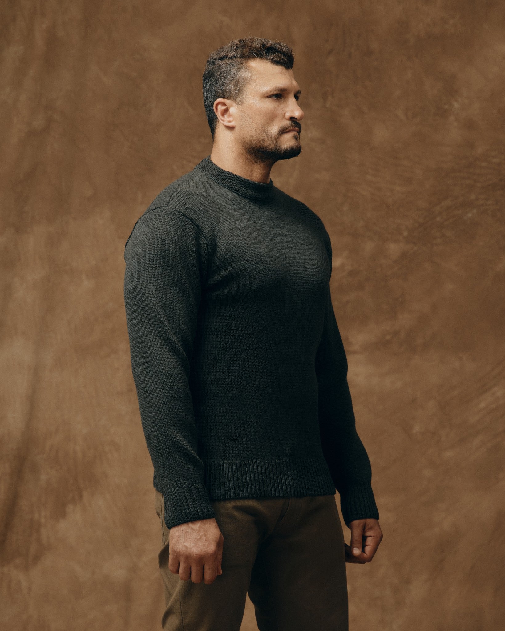 Samir is 6'2" wearing a size Medium