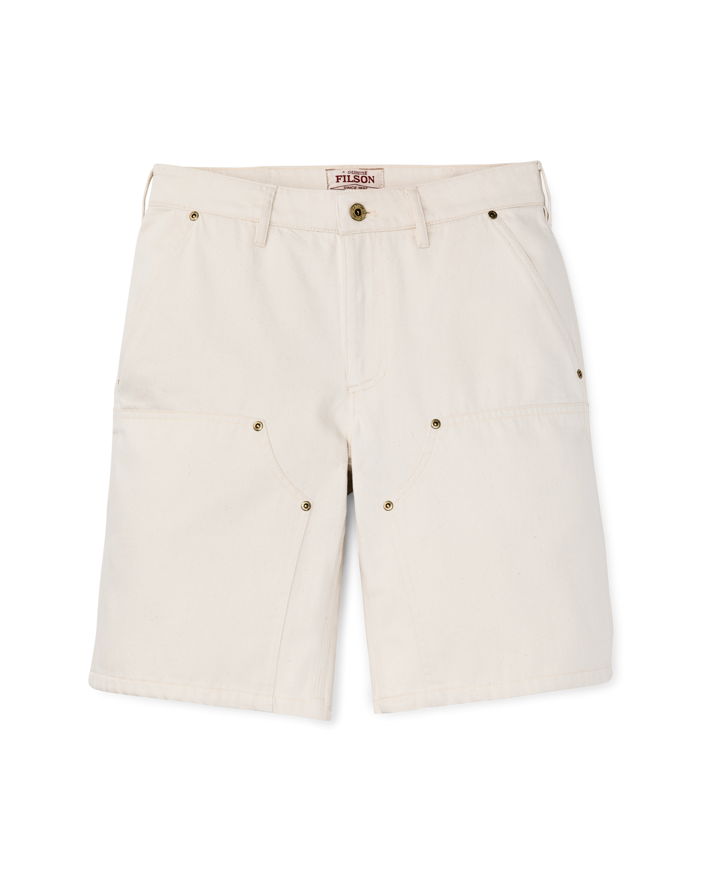 Women's 11-oz. Denim Work Shorts - Natural Seed