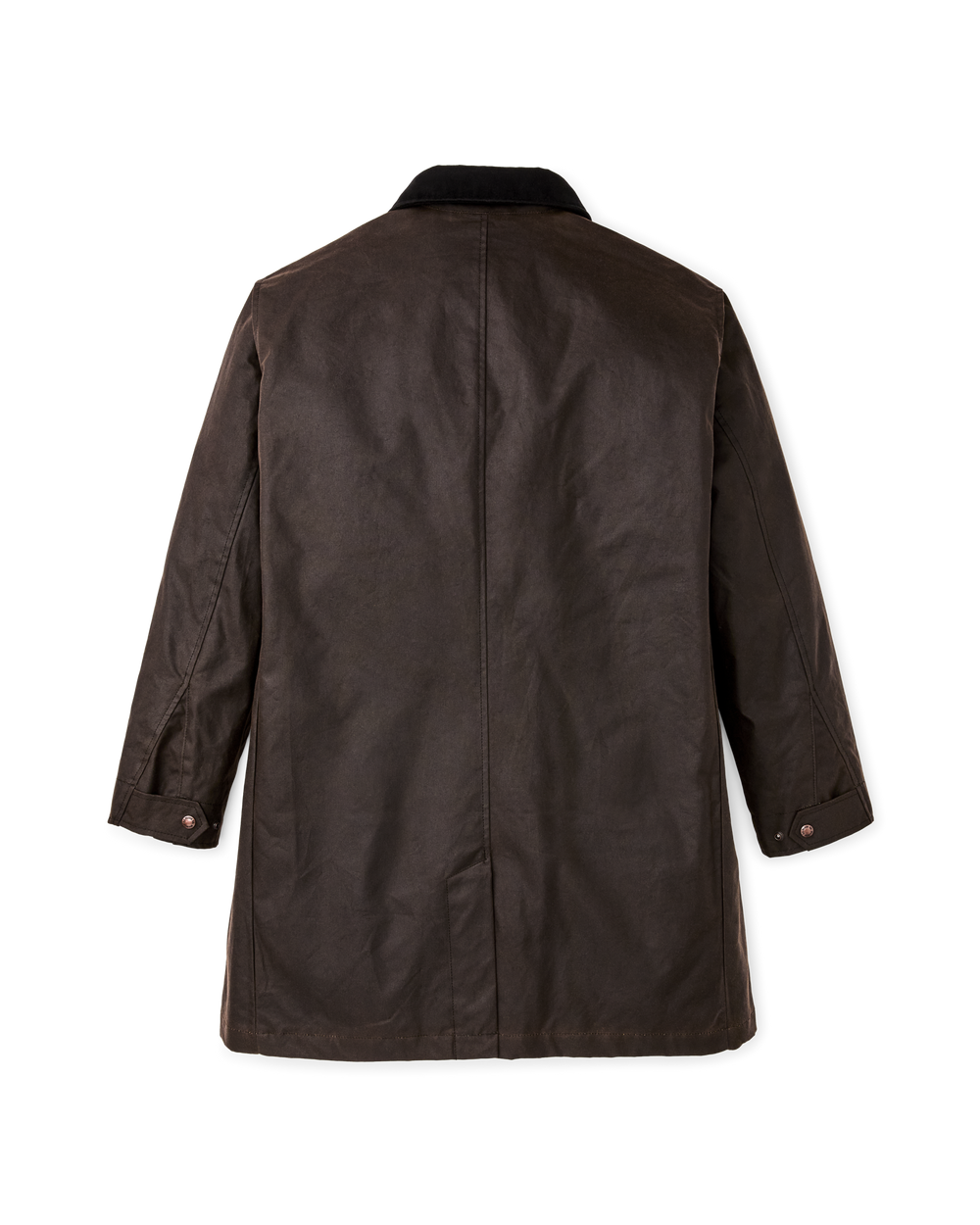 Alternate view of the Filson Shelter Cloth Trench Coat - Orca Gray