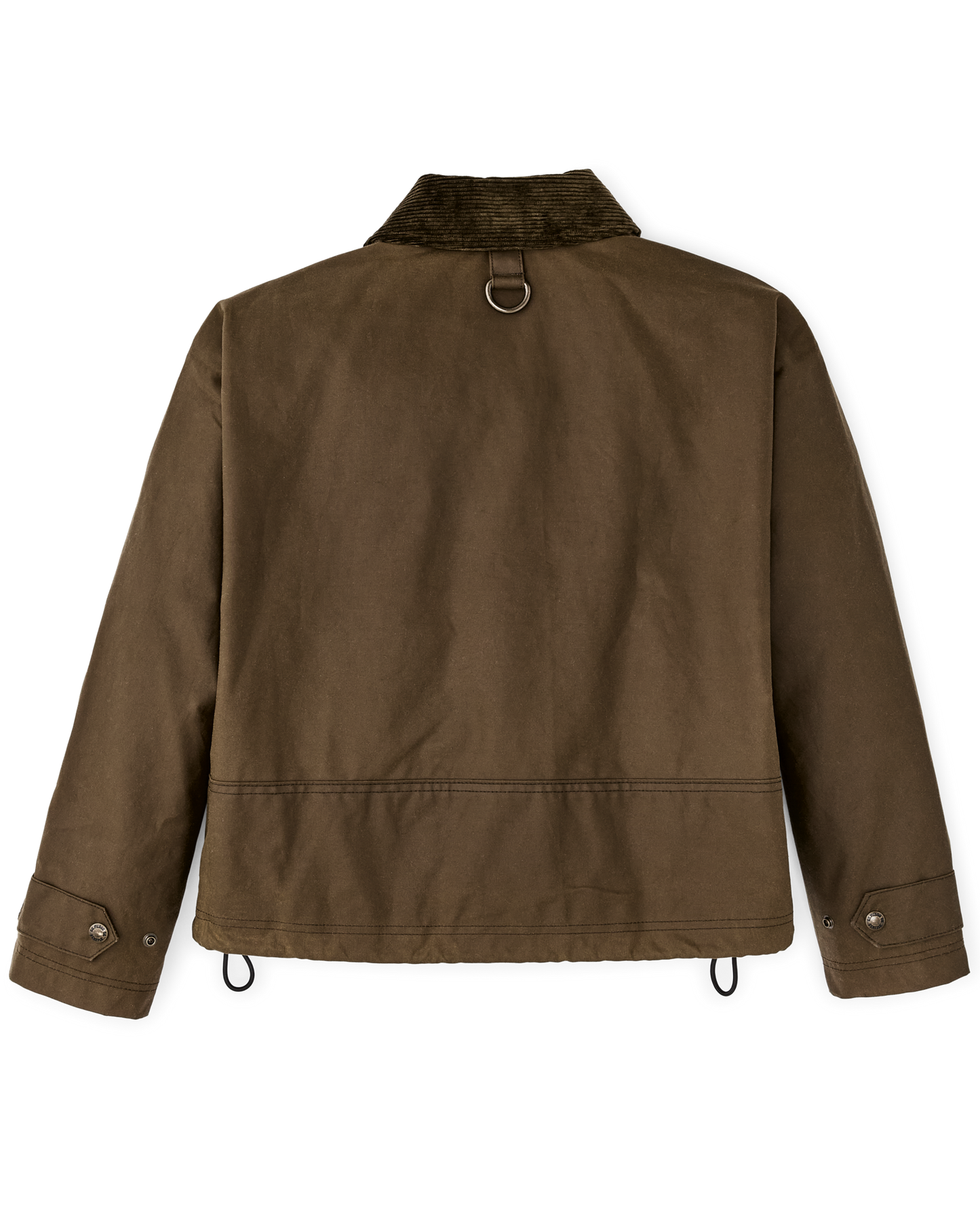 Alternate view of the Filson Women's Shelter Cloth Short Work Jacket - Dark Tan