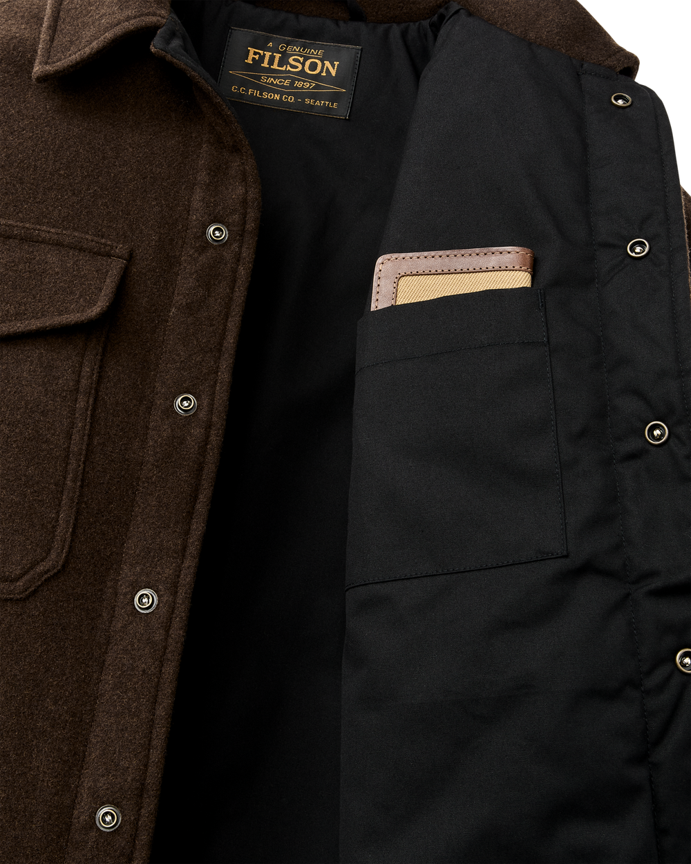Spokane Insulated Jac-Shirt - Beaver Brown