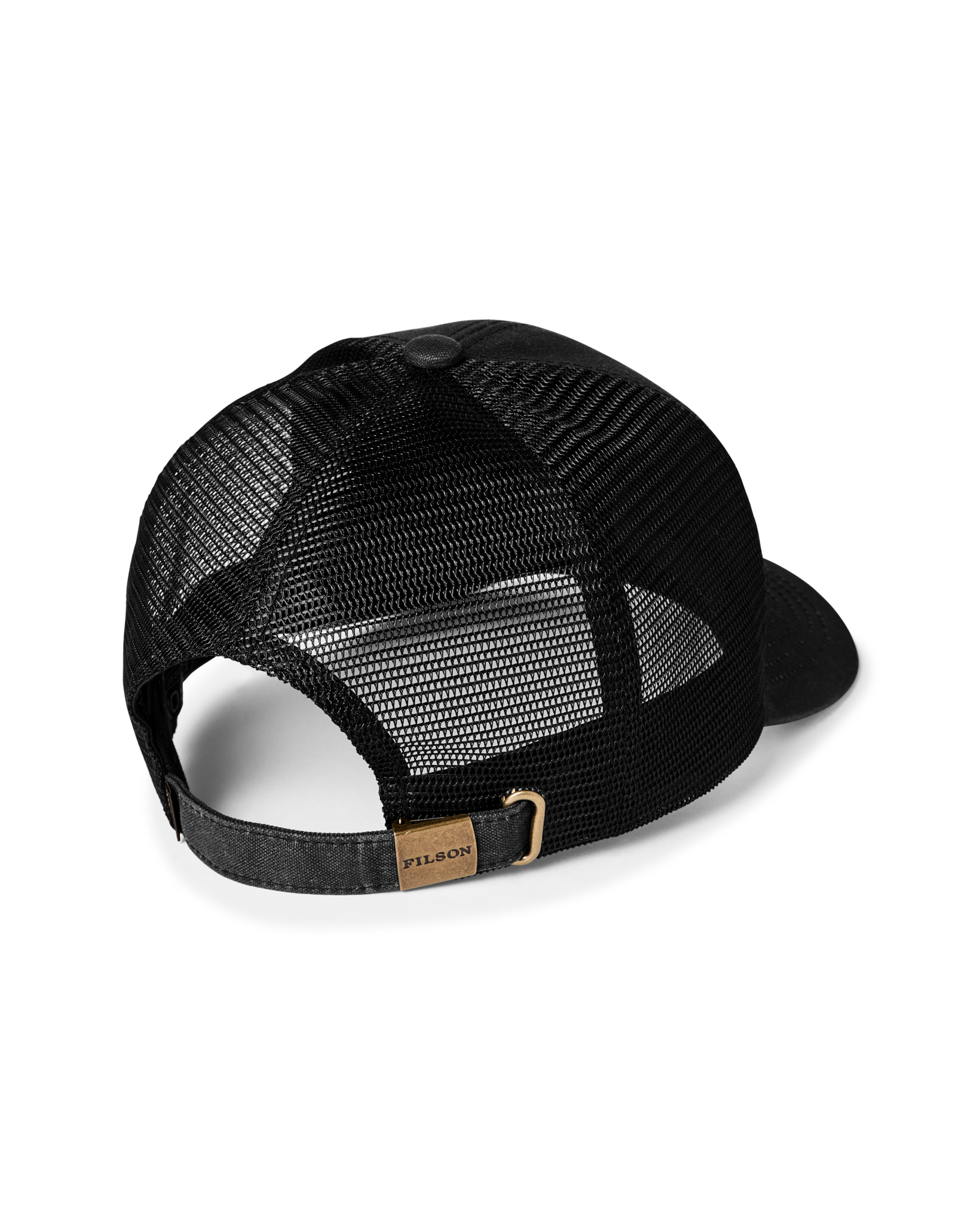 Alternate view of the Filson Scenic Logger Mesh Cap - Black