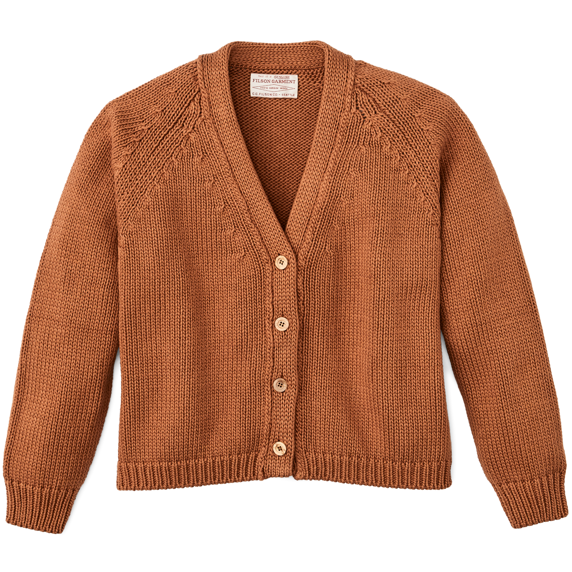 Women's Rustic Cotton Cardigan Filson1