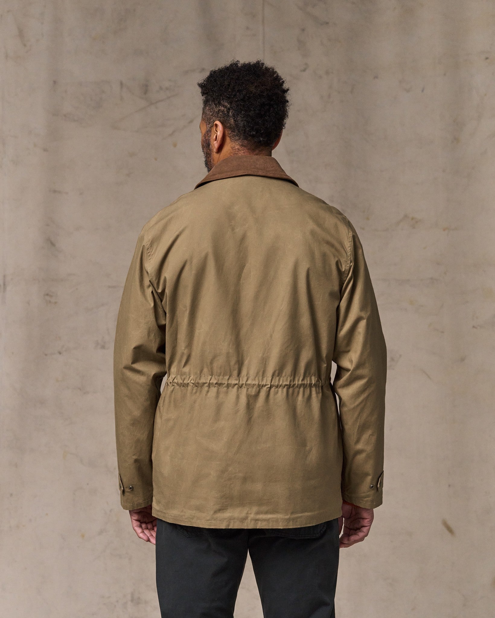 Dry Wax Mile Marker Coat - Dark Beige | Filson