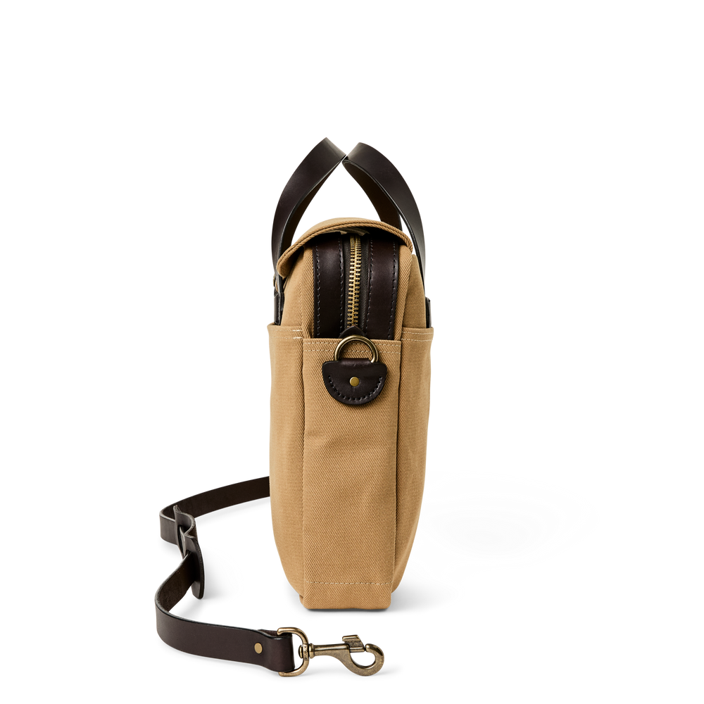 Rugged Twill Original Briefcase - Tan | Filson