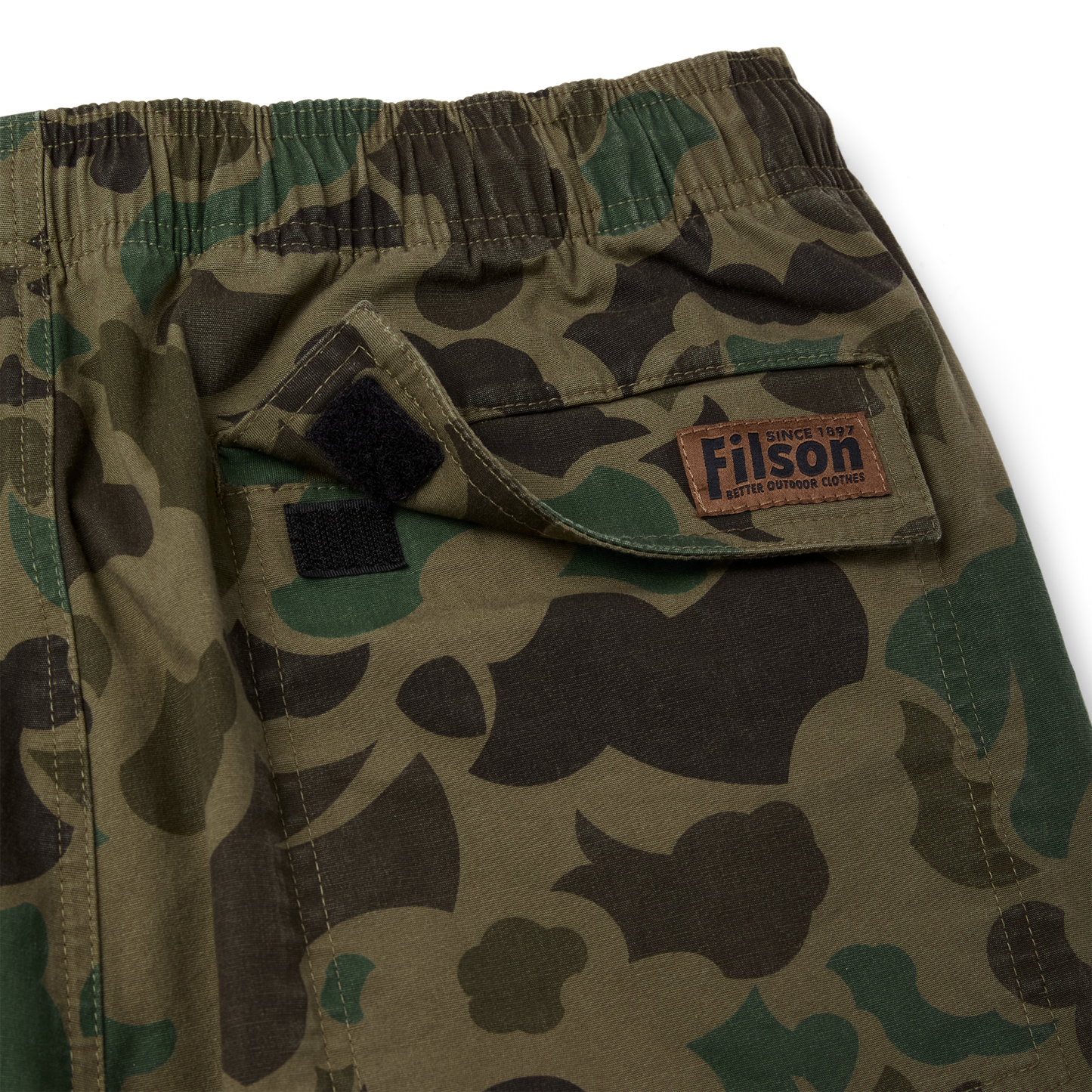 Alternate view of the Filson Dry Falls Shorts - Surplus Shrub Camo