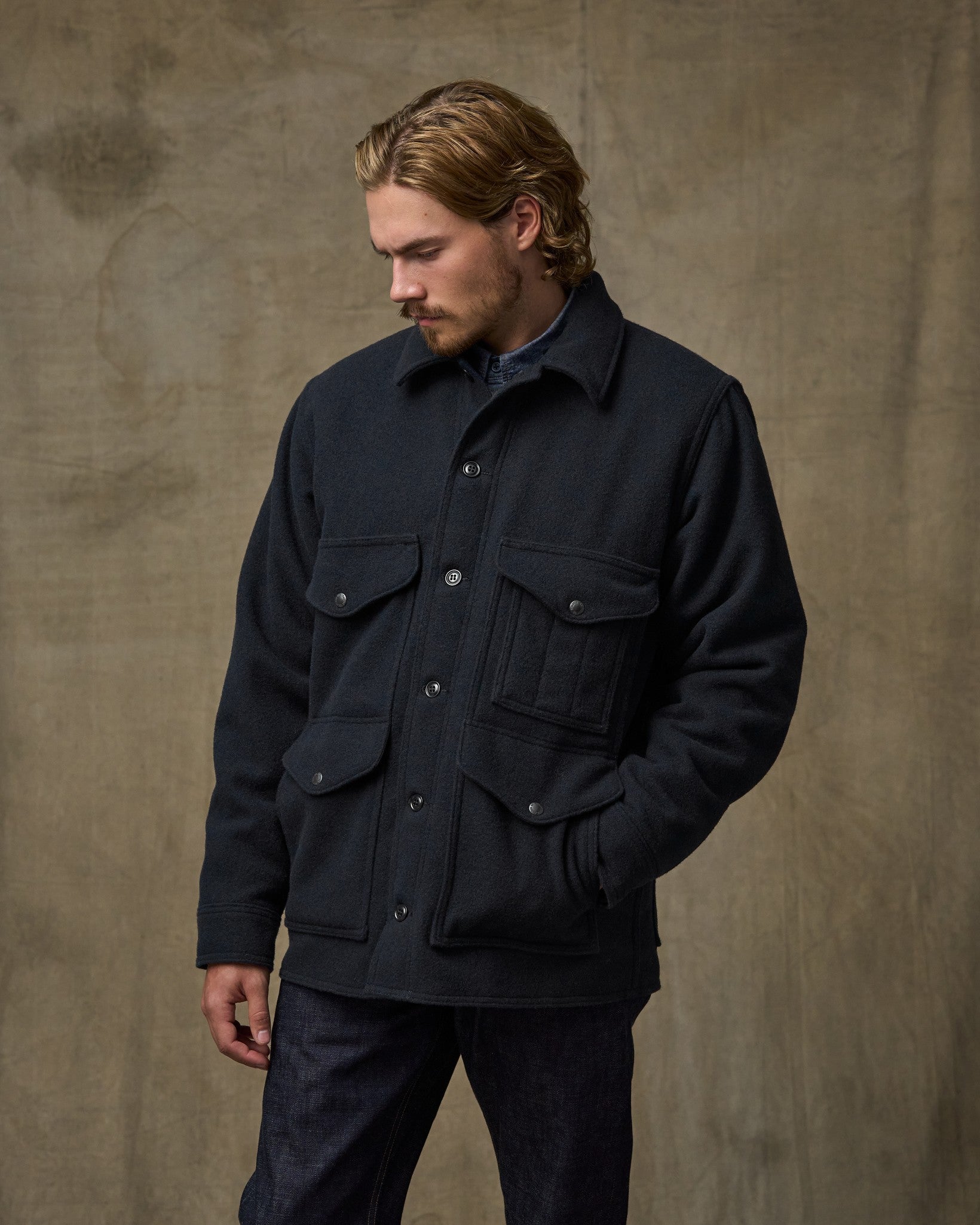 Seattle Wool Cruiser Jacket - Navy | Filson Seattle Wool Cruiser Jacket - Navy | Filson