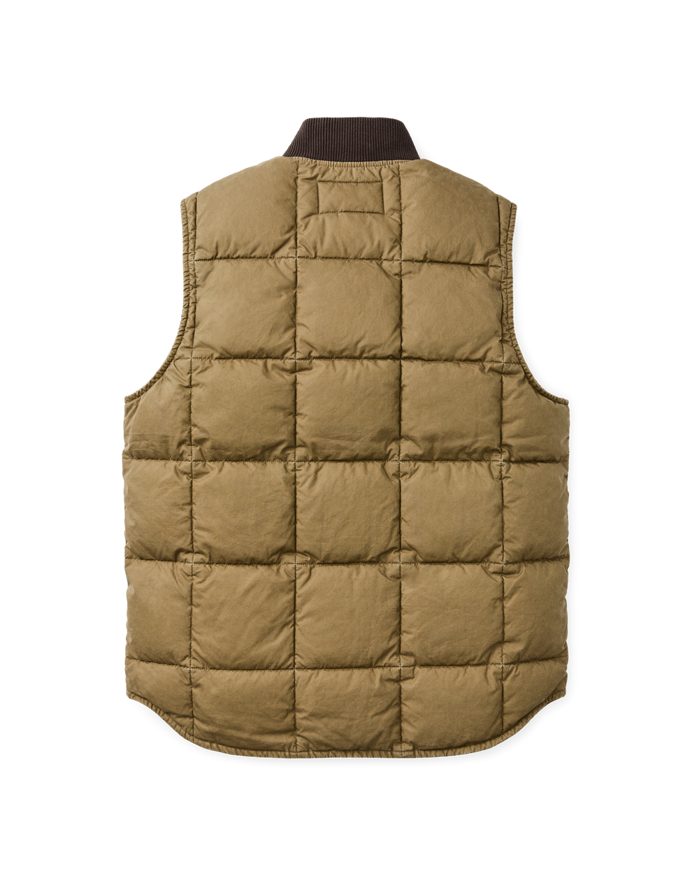 Heritage Cotton Down Vest - Light Brown