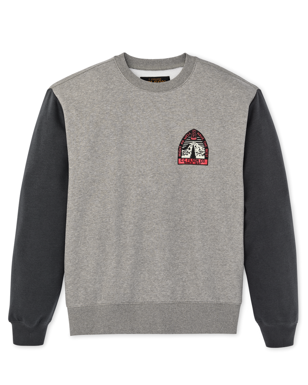 Forestry Graphic Crewneck Sweatshirt - Vintage Heather Gray