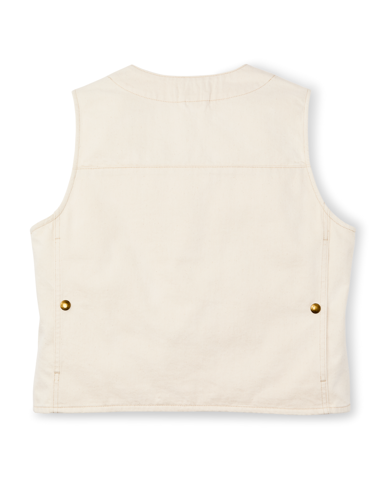 Alternate view of the Filson Women's Archive Cruiser Vest - Natural Seed