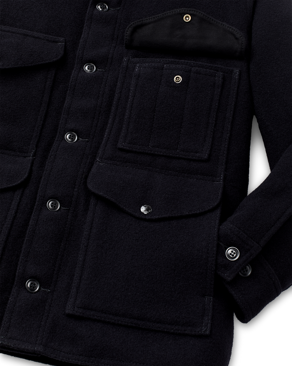Mackinaw Wool Cruiser Jacket - Dark Navy