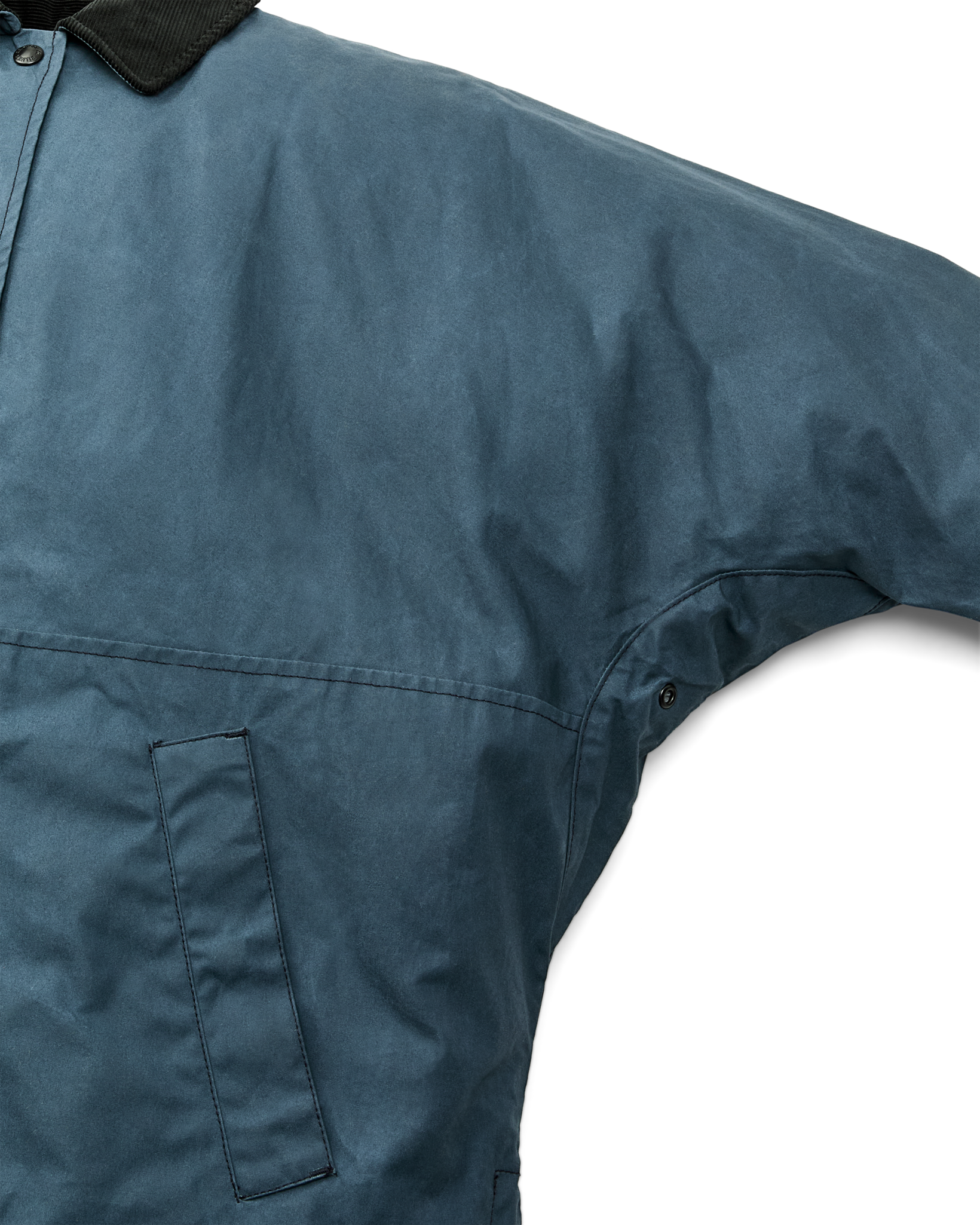Alternate view of the Filson Women's Harbor Front Waxed Jacket - Navy