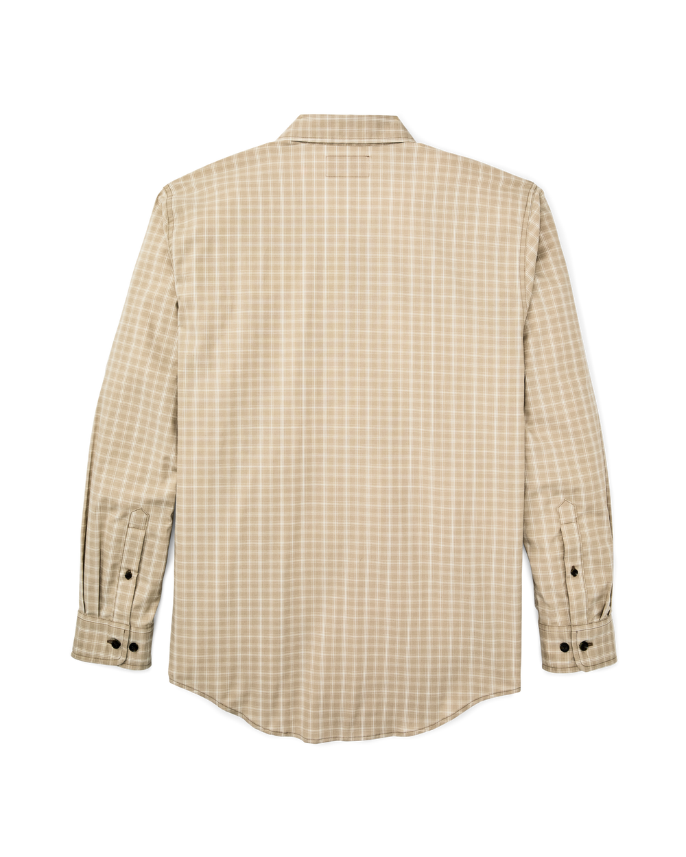 Alternate view of the Filson Twin Lakes Sport Shirt - Tan / Cream Plaid