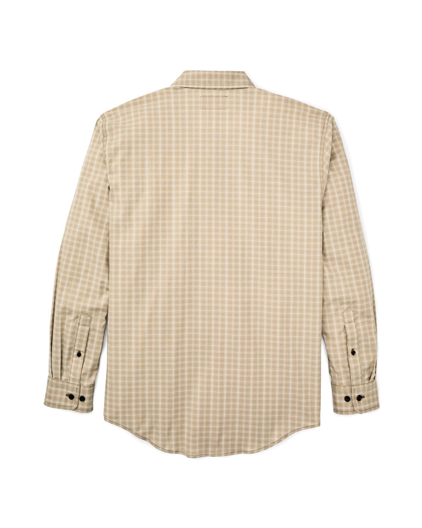 Alternate view of the Filson Twin Lakes Sport Shirt - Tan / Cream Plaid