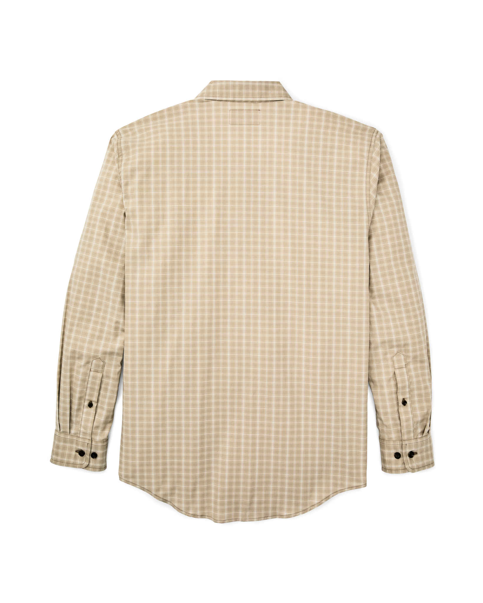 Alternate view of the Filson Twin Lakes Sport Shirt - Tan / Cream Plaid