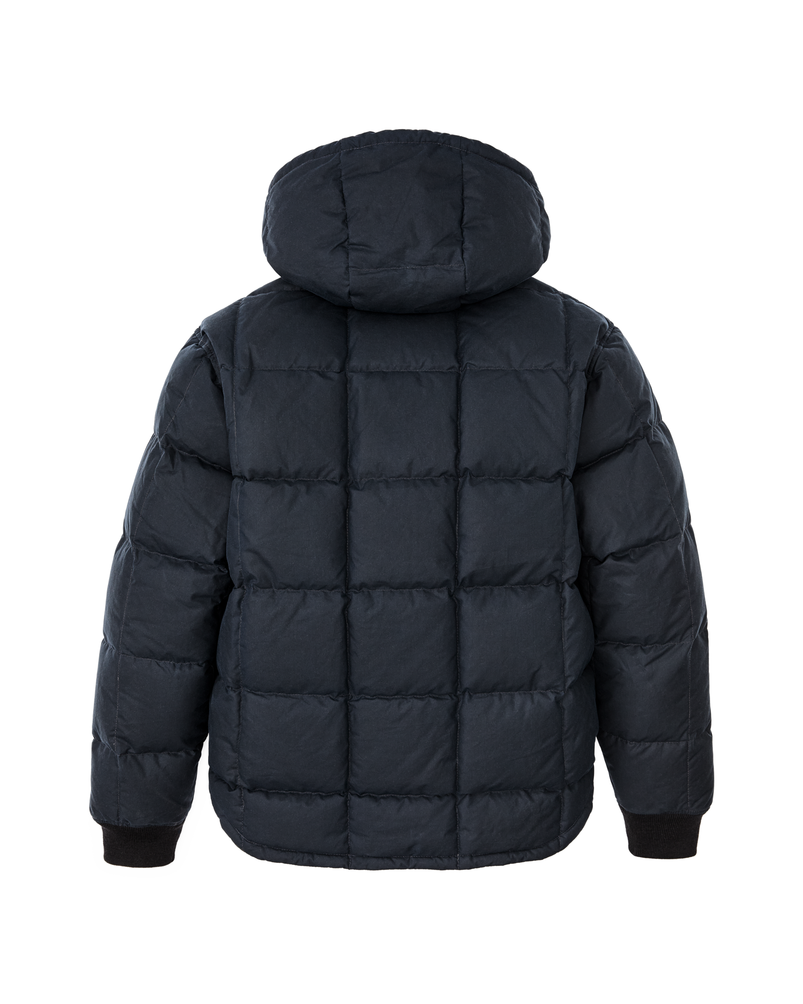 Waxed Down Jacket - Night Sky