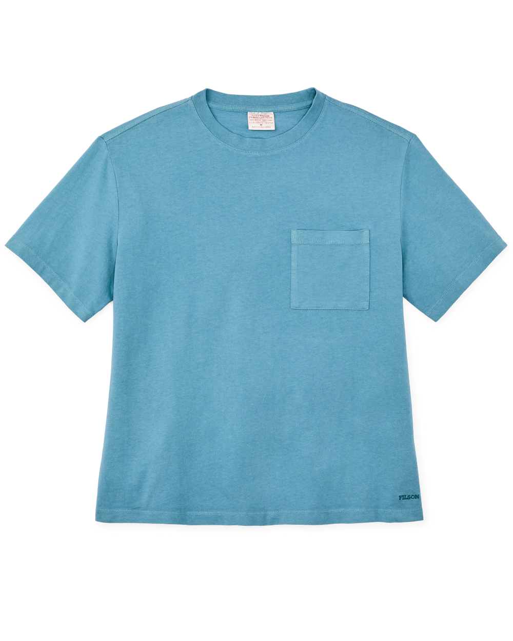 Women's Short Sleeve Pocket Tee - Storm Blue