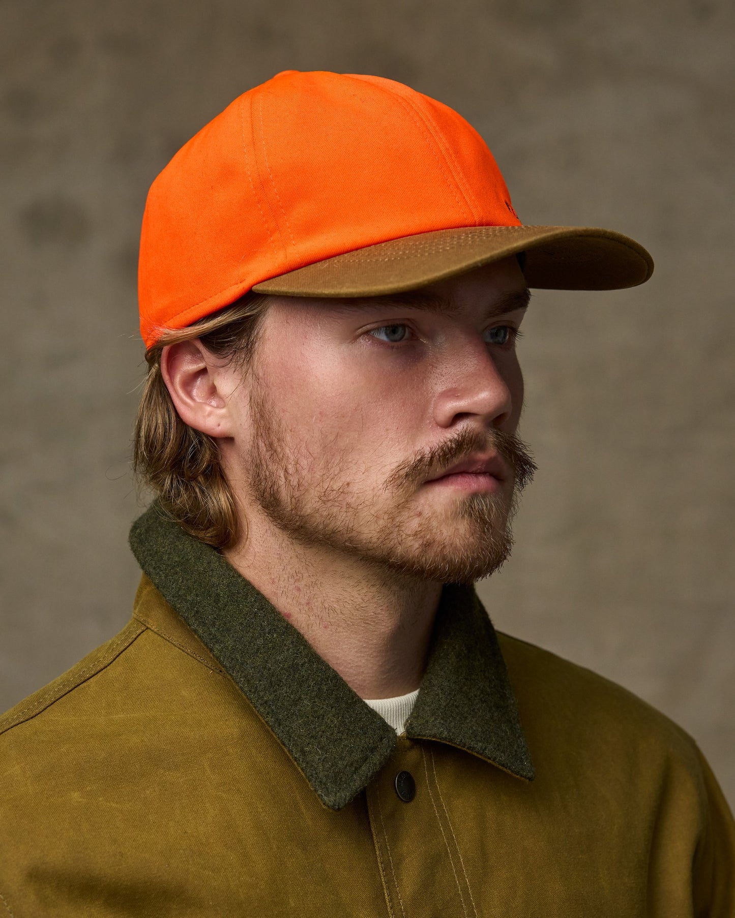 Insulated Blaze/tin Cloth Cap - Desert Tan / Blaze Orange