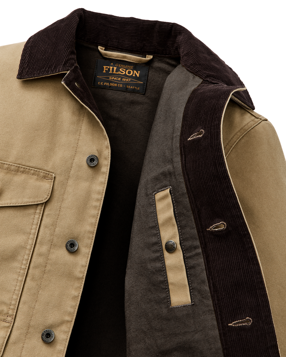Rustic Canvas Journeyman Jacket - Antique Bronze