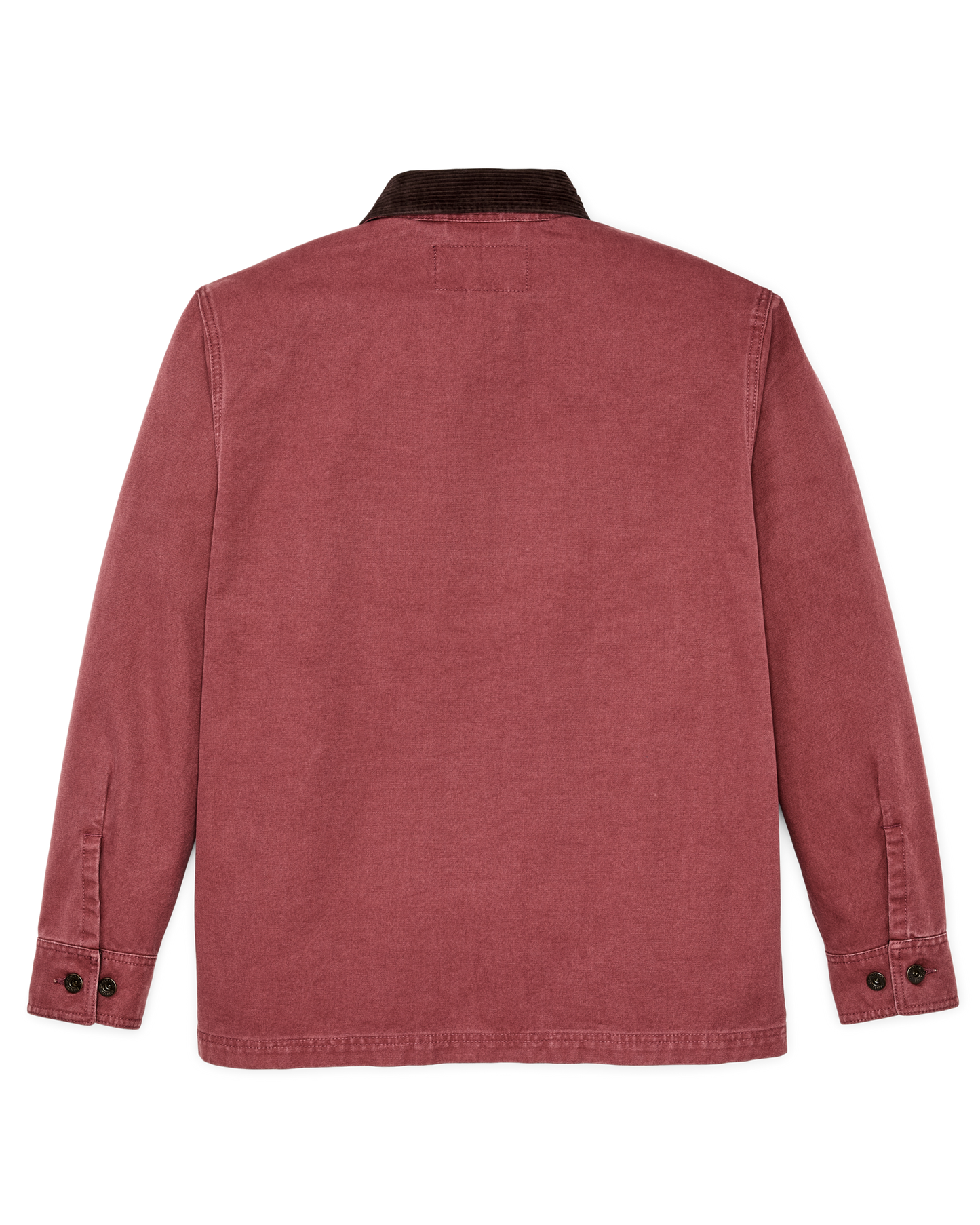 Alternate view of the Filson Rustic Canvas Jac-shirt - Red Rock