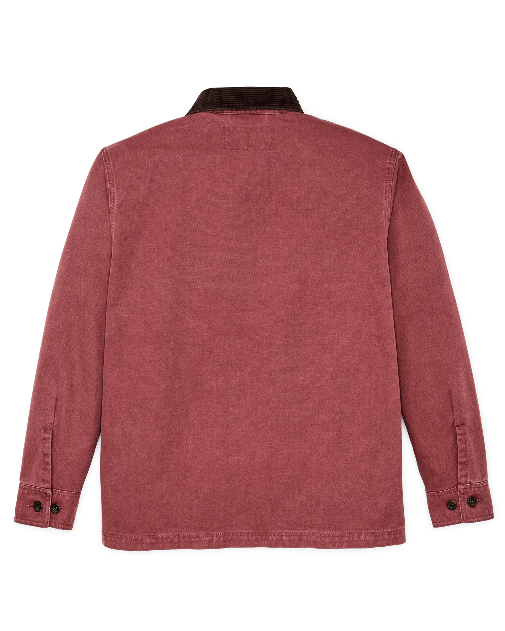 Alternate view of the Filson Rustic Canvas Jac-shirt - Red Rock