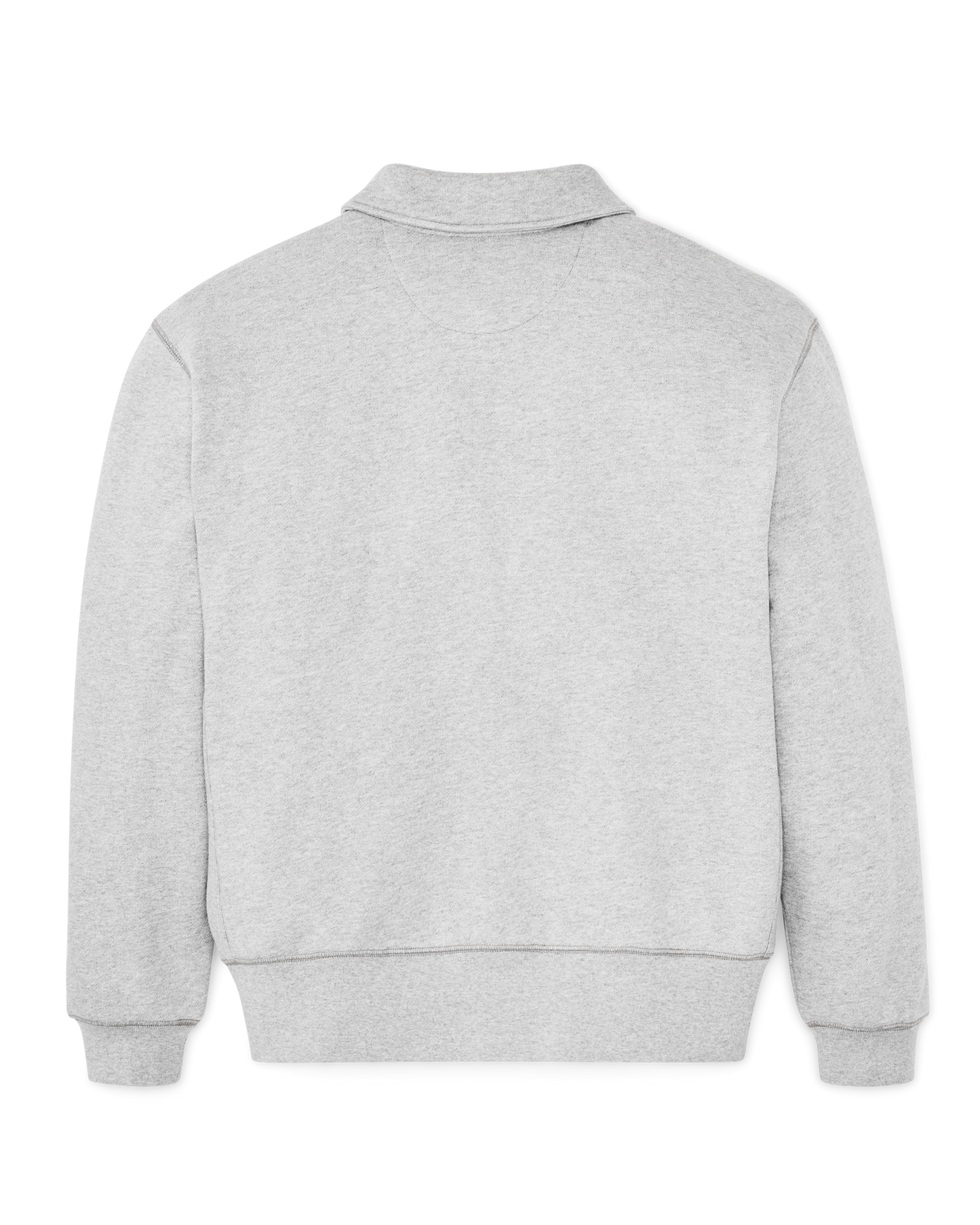 Alternate view of the Filson 14-oz. Heritage Fleece Quarter Zip - Gray Heather