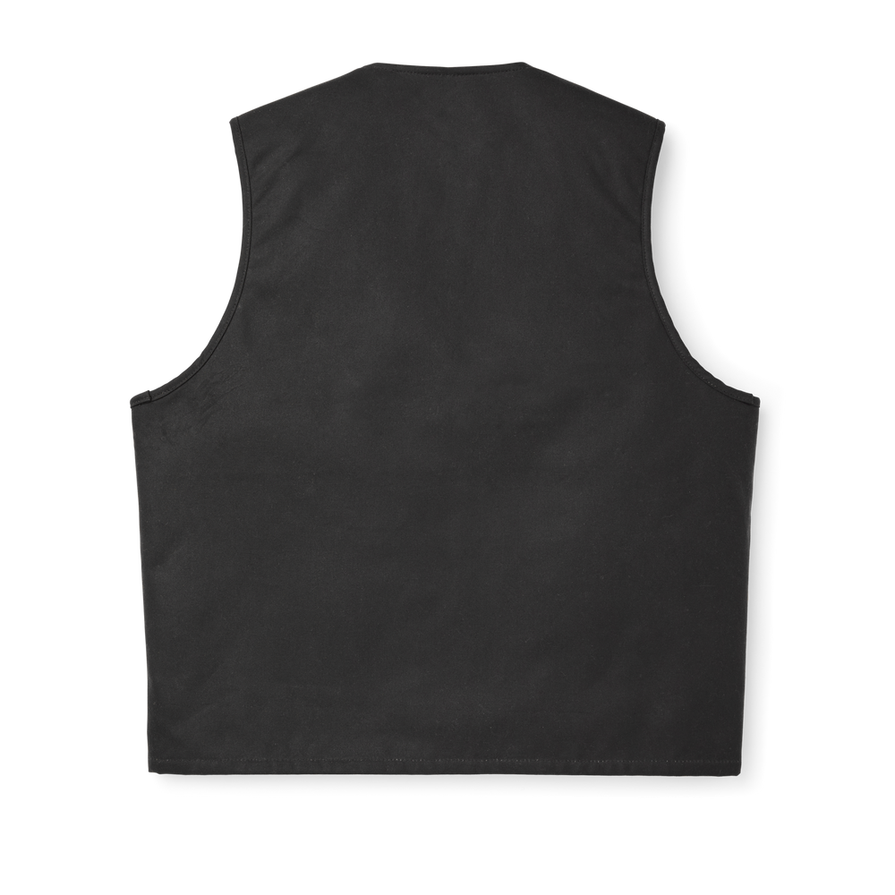 Alternate view of the Filson Mackinaw Wool Lined Tin Cloth Vest - Cinder