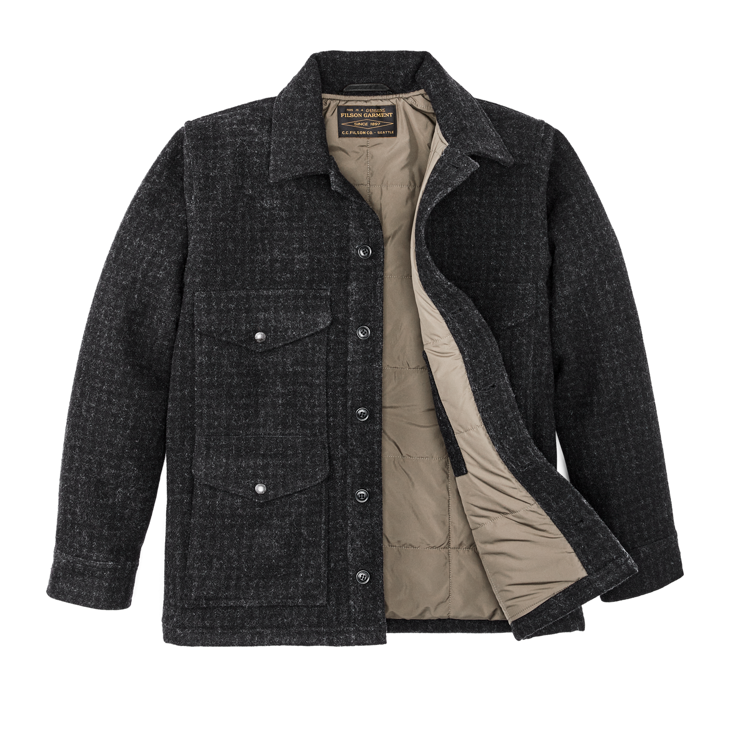 Mackinaw Wool Insulated Cruiser Jacket | Filson Mackinaw Wool Insulated Cruiser Jacket | Filson