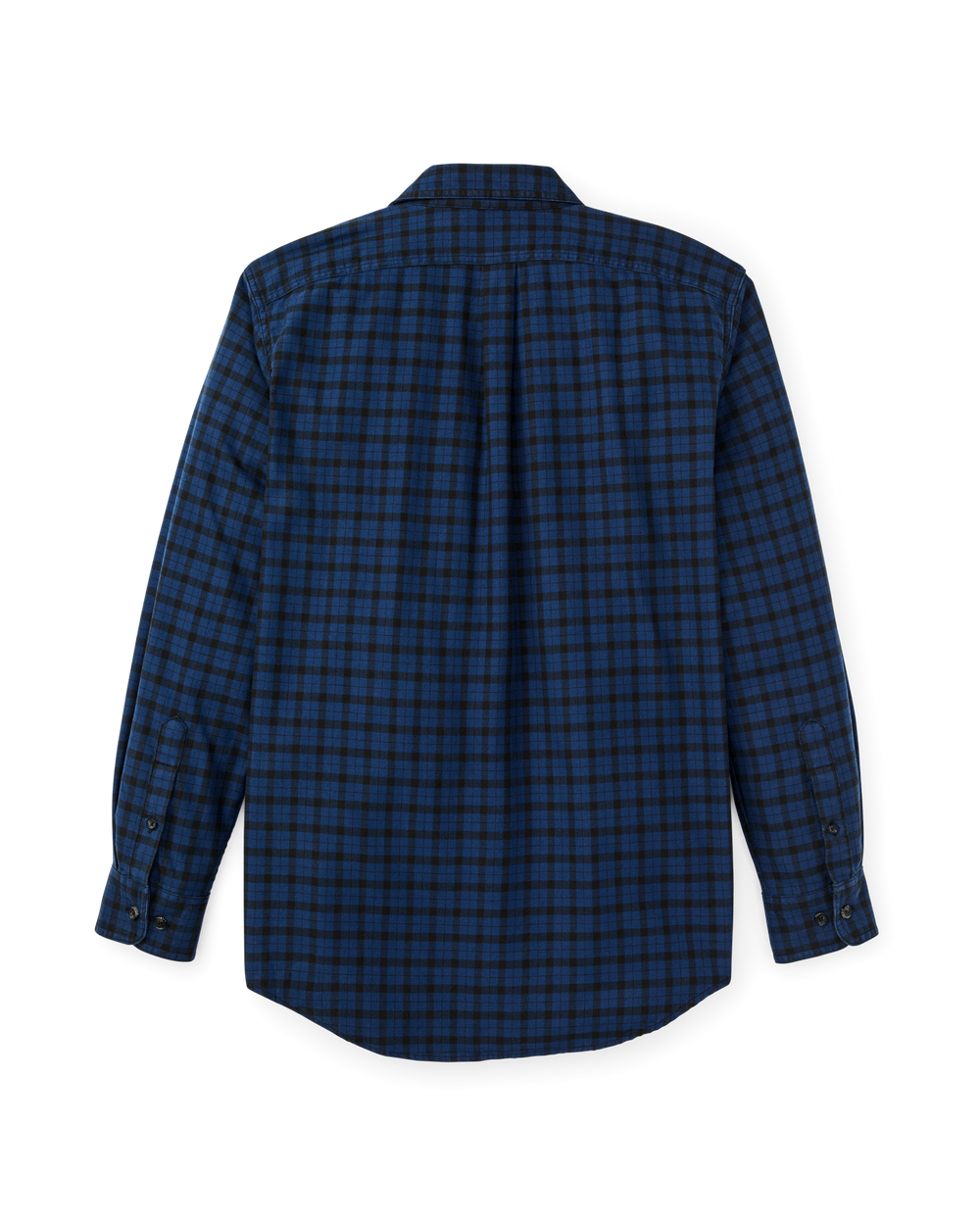 Lightweight Alaskan Guide Shirt - Deep Blue / Black Plaid