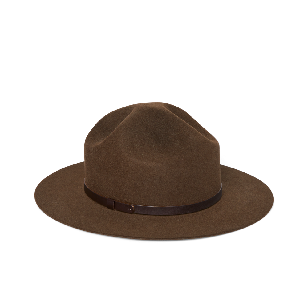 Alternate view of the Filson Smokey Bear Ranger Hat - Bark